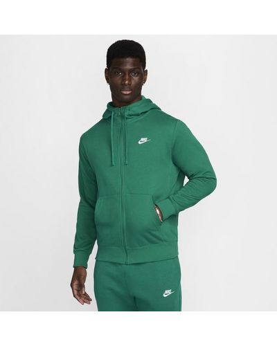 Nike Club Hoodies - Green