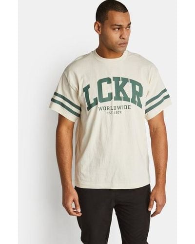 LCKR Retro T-shirts - Naturel