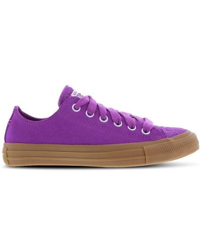 Converse Ctas Low Shoes - Purple