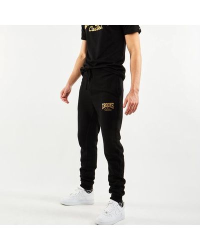 Crooks and Castles Cuffed Pants - Schwarz