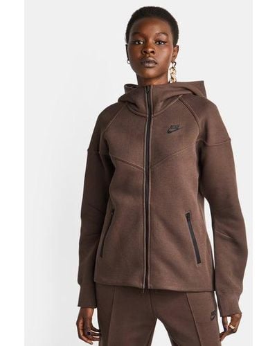 Nike Tech Fleece Sweats à capuche - Marron