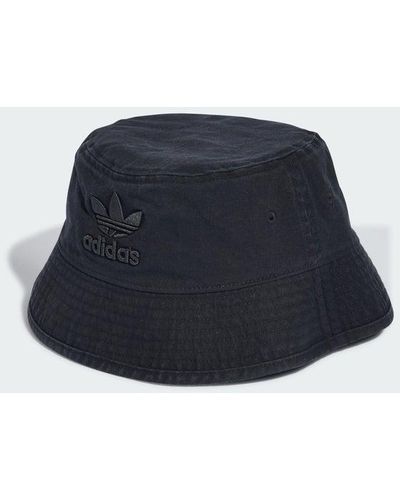 adidas Adicolor Classic Stonewashed Bucket Hat - Blu