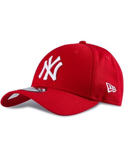 KTZ Baseball Cap »9forty Mlb League Essential Ny Yankees« - Rot