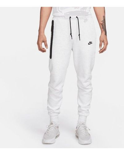 Nike Tech Fleece Pantalons - Blanc