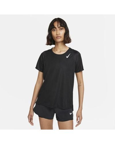 Nike Dri-fit Race Short-sleeve - Schwarz