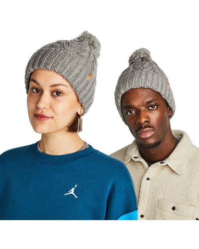 Timberland Logo Knitted Hats & Beanies - Brown