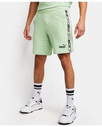 PUMA Essentials+ Tape Shorts - Green