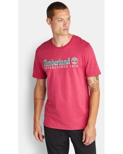 Timberland 50th Anniversary T-shirts - Rood