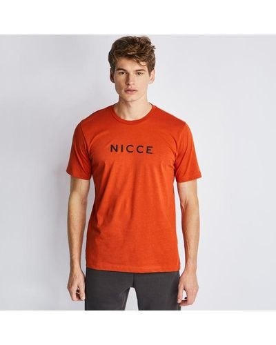 Nicce London Compact T-Shirts - Orange