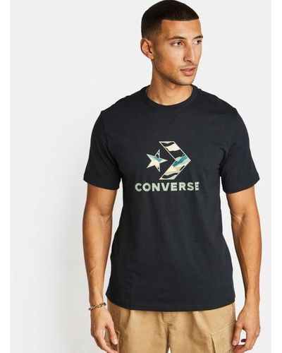 Converse All Star T-shirts - Zwart