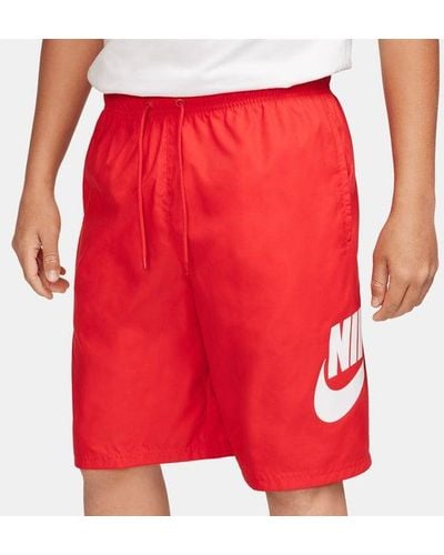 Nike Club Shorts - Red