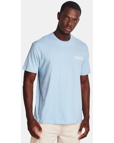 Napapijri Theo T-shirts - Blue