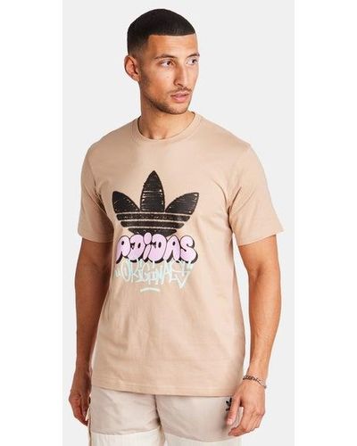 adidas Graphic T-shirts - Pink