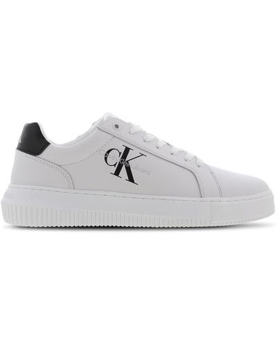 Calvin Klein Chunky Cupsole Mono Zapatillas - Gris