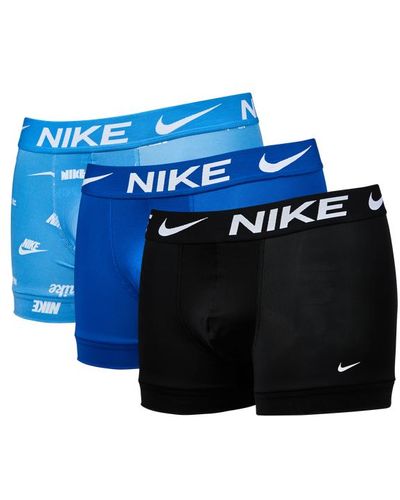 Nike Trunk 3 Pack Ropa interior - Azul