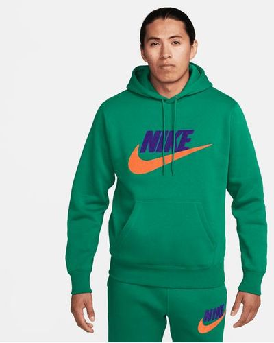Nike Club Hoodies - Groen