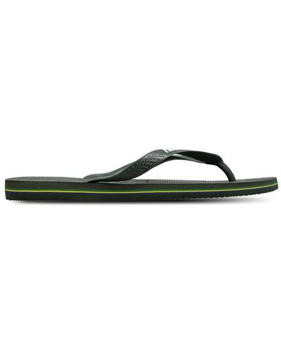 Havaianas Brasil Logo Flip-flops And Sandals - Green