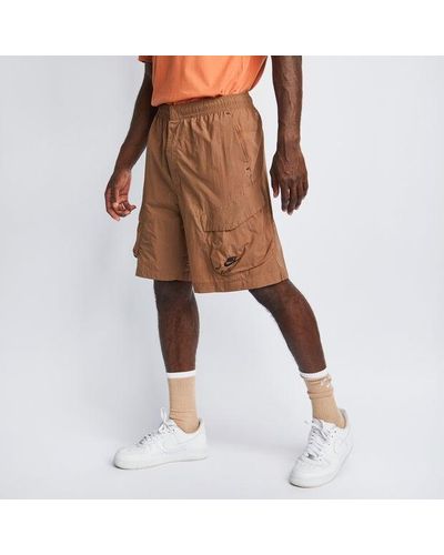 Nike Tech Cargo Short Shorts - Marron