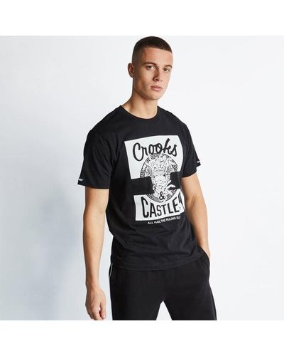 Crooks and Castles Crooks Table T's Shortsleeve T-shirt - Nero