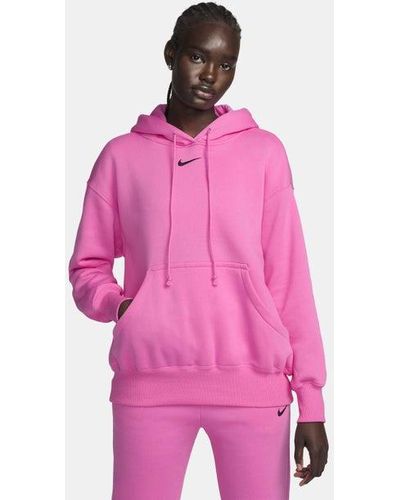 Nike Phoenix Hoodies - Pink