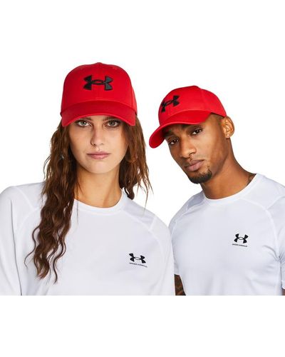 Under Armour Adjustable Caps - Red