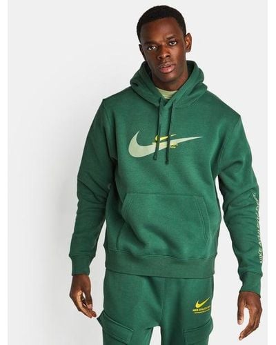 Nike Sportswear Hoodies - Groen