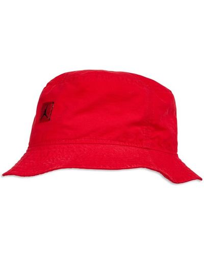 Nike Bucket Hat Gorras - Rojo