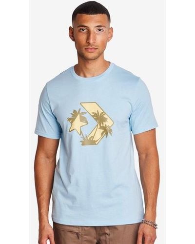 Converse Star Chevron T-shirts - Blauw