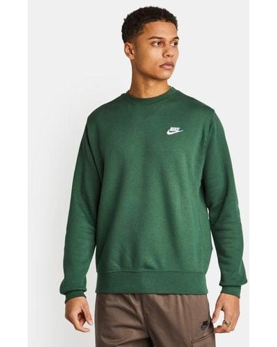 Nike Club Sweatshirts - Green
