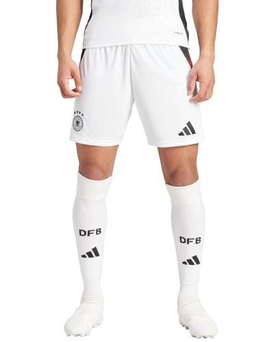 adidas Germany 24 Home Shorts - Blanc