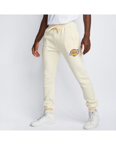 Mitchell & Ness Retro Varsity Lakers Pantalons - Neutre