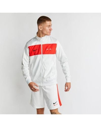 Nike Swoosh Vestes Zippees - Rouge