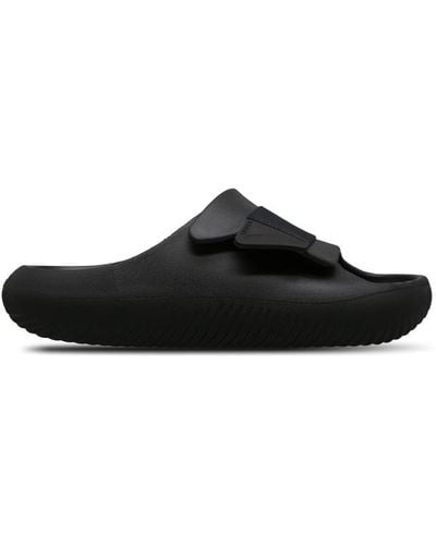 Crocs™ Mellow Luxe Recovery Slide Shoes - Black