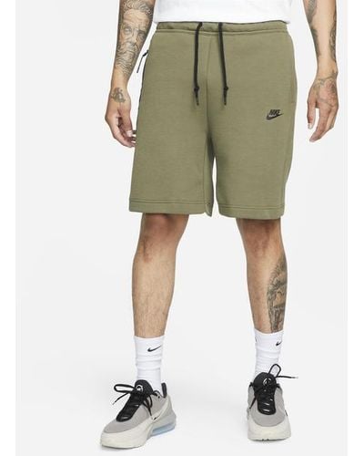 Nike Tech Fleece Pantalones cortos - Verde