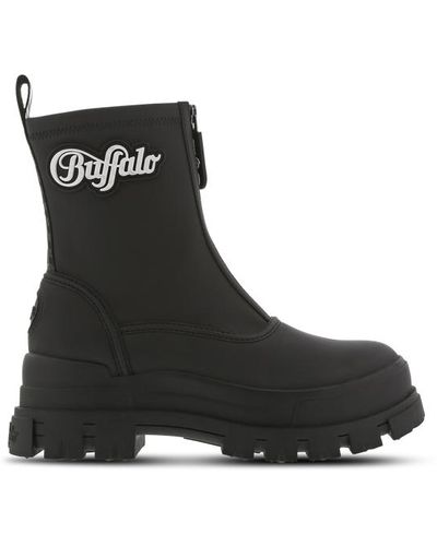 Buffalo Aspha Rain Zip Shoes - Black