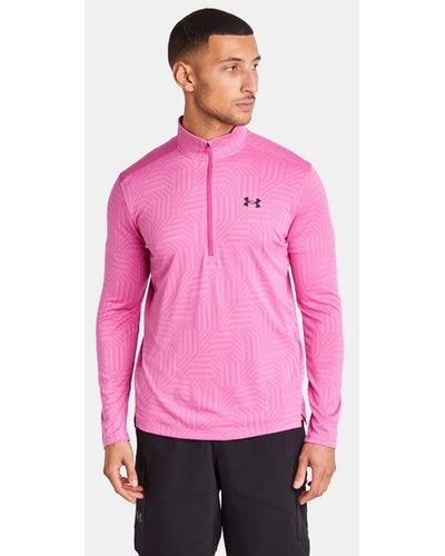 Under Armour Tech Track Tops - Pink