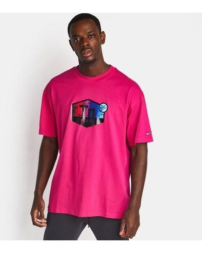 Nike T-shirt con grafica sportswear - Rosa
