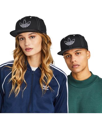 adidas Trefoil Snapback - Zwart