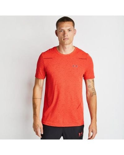 Under Armour Essentials T-shirts - Red