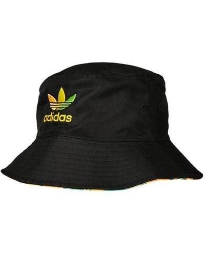adidas Bucket Hat Caps - Black