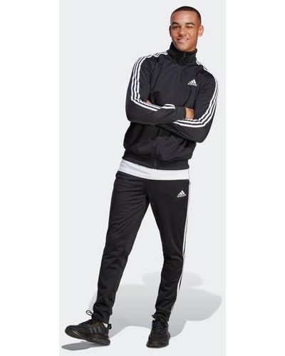 adidas Basic 3-stripes Tricot - Schwarz