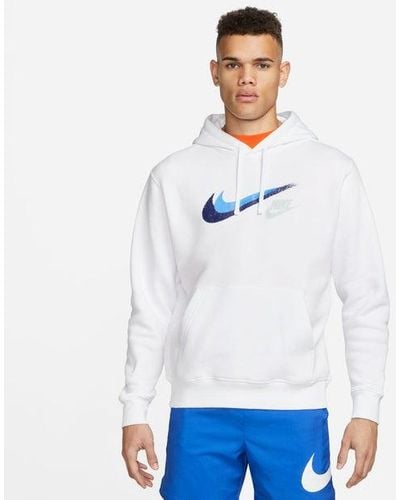 Nike Felpa pullover con cappuccio sportswear - Bianco