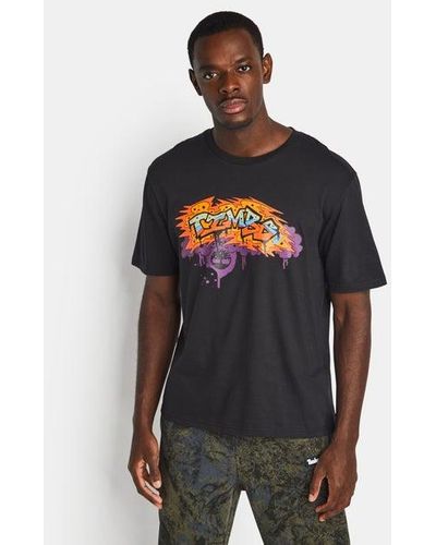 Timberland Hip Hop T-shirts - Zwart