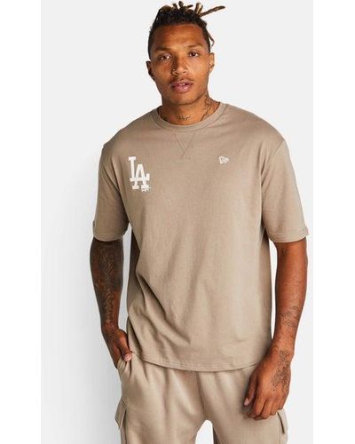 KTZ Mlb Los Angeles Dodgers Camisetas - Marrón