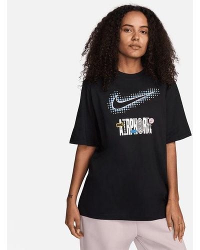 Nike Gfx Camisetas - Negro
