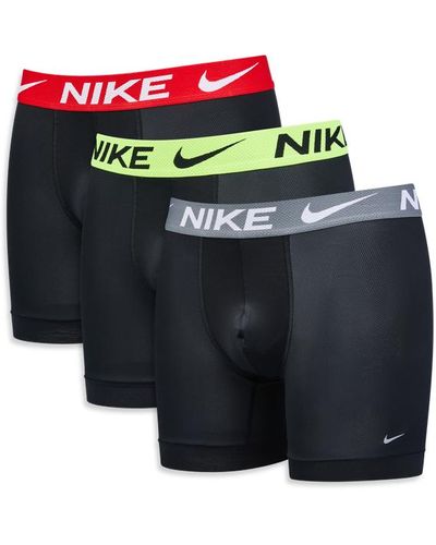 Nike Boxer Brief 3 Pack e Sous-vêtements - Noir