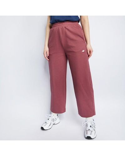New Balance Athletics Pantalons - Rouge