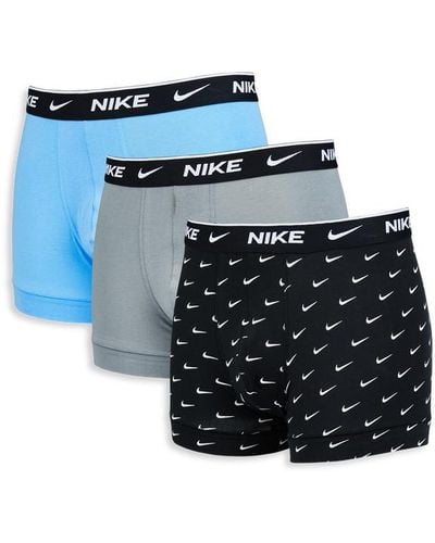 Nike Trunk 3 Pack - Blu
