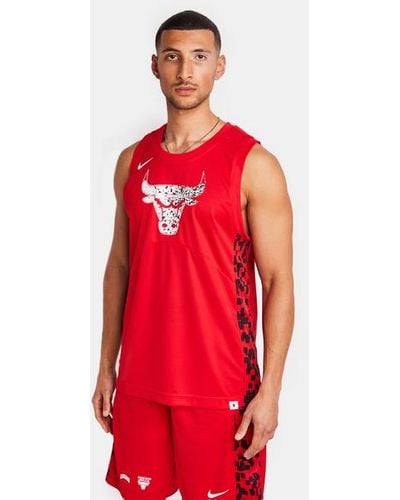 Nike Nba Chicago Bulls - Rosso