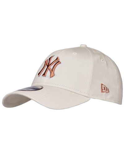 KTZ 9forty Mlb New York Yankees Caps - Natural